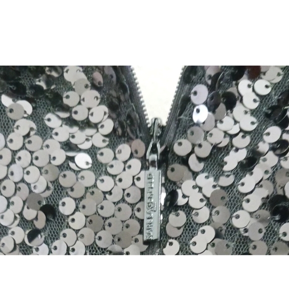 KARL LAGERFELD NWT Black Sequin Cocktail Mini Dress Size 0 Party NYE Night Out - Picture 7 of 15